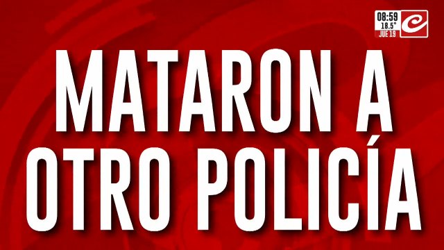 Otro policía muerto: le quisieron robar la moto y lo asesinaron a sangre fría