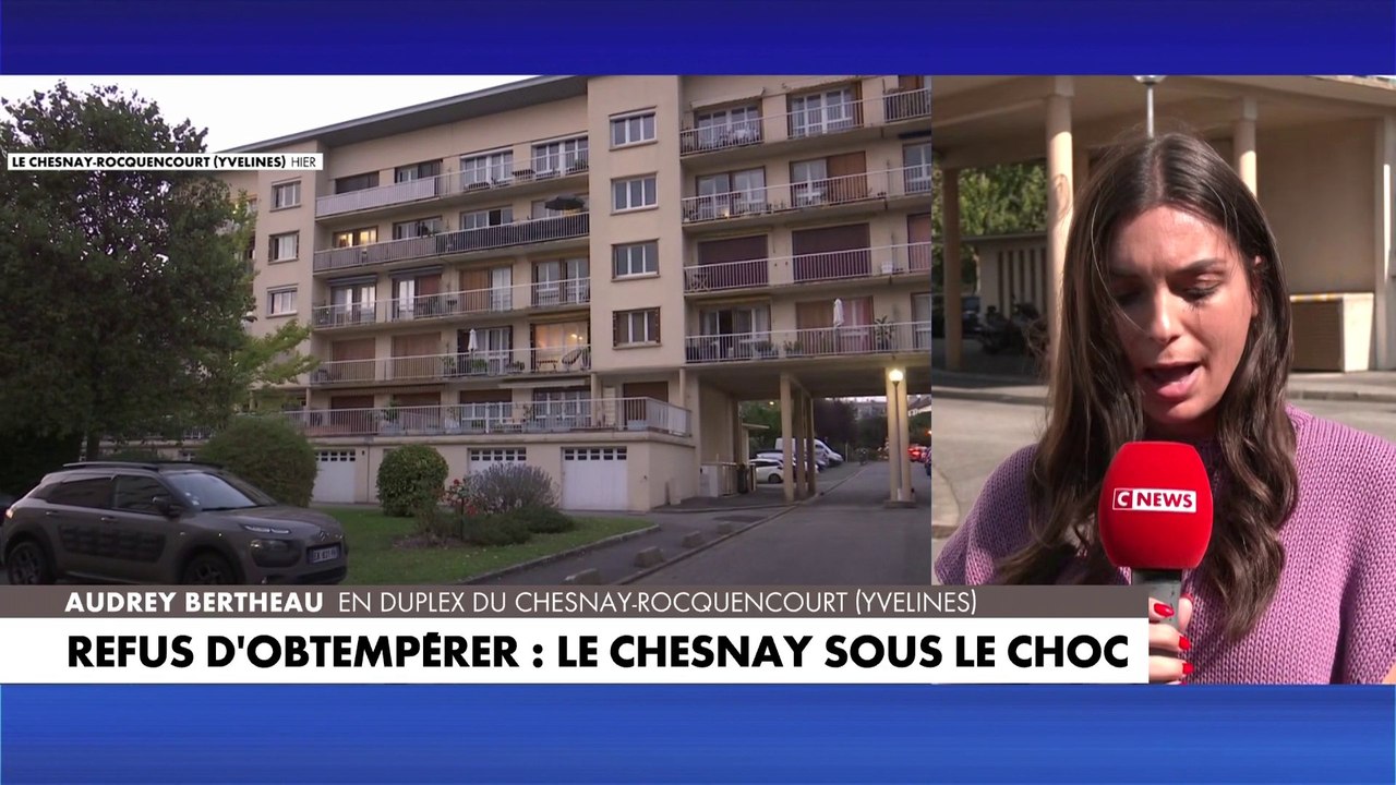 Refus d'obtempérer dans les Yvelines : La ville du Chesnay sous le choc
