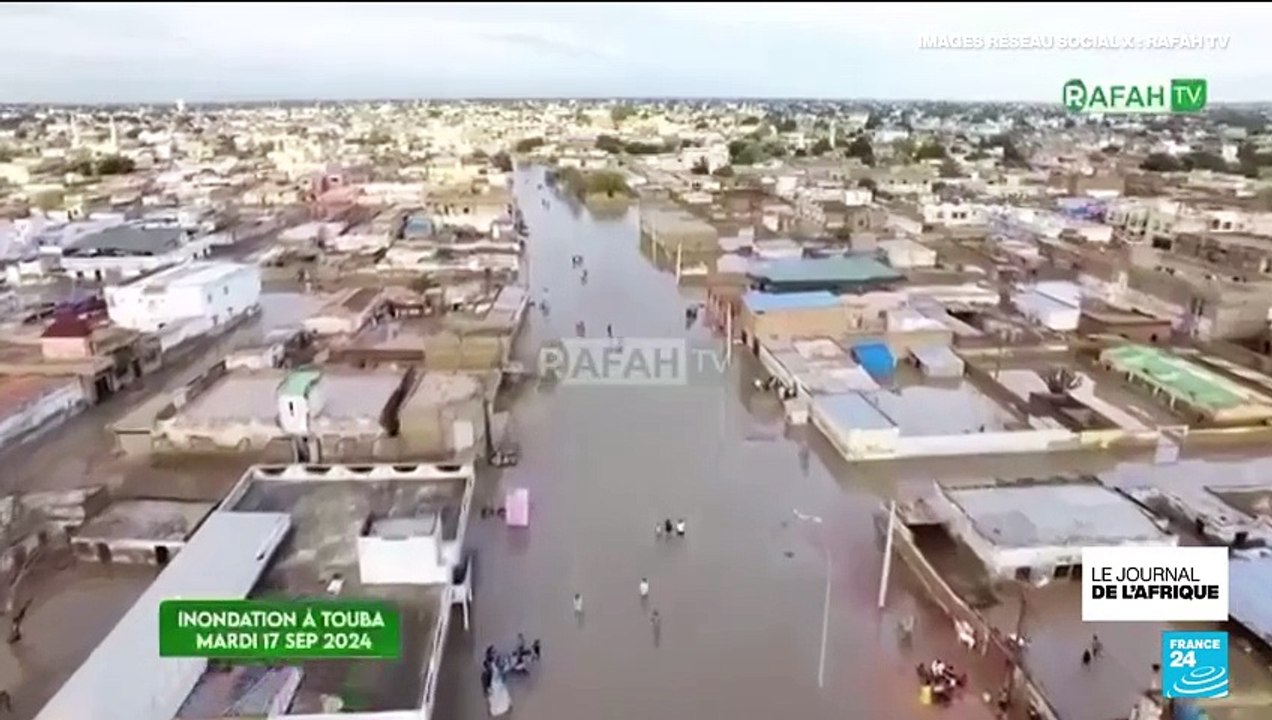 Inondations au Sénégal : Touba, la 2ème ville du pays sous les eaux