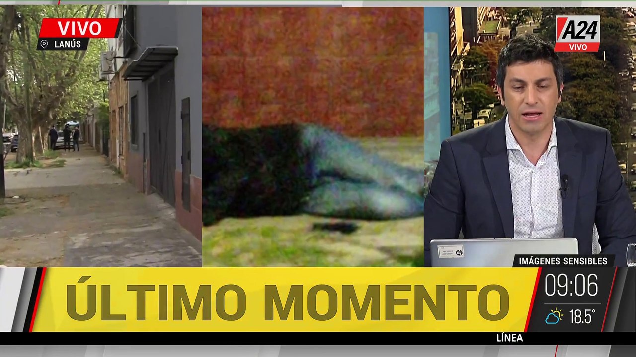 INSEGURIDAD EN LANÚS: ASESINARON A UN POLICÍA E...