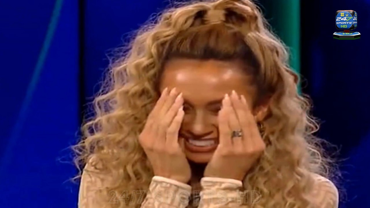 Kate Abdo apologises to husband Malik after hilarious gaffe during Champions League TV coverage as Thierry Henry HIDES, while Jamie Carragher and Micah Richards are left in stitches