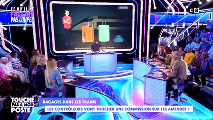 Bagages dans le train : les contrôleurs vont toucher une commission sur les amendes