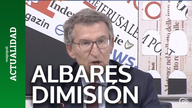 Feijóo exige la dimisión de Albares por el escándalo de Edmundo González en Venezuela