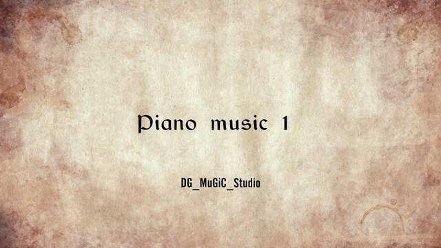 Piano Background Music 1 | ©️No copyright music | Free Music | @DG_MuGiC_studio