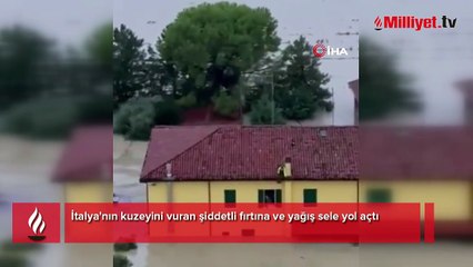 İtalya’da sel felaketi! Binden fazla kişi evlerinden tahliye edildi