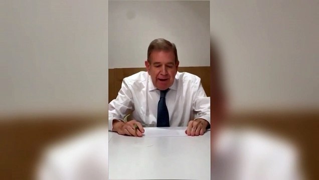 González Urrutia dice que firmó un documento bajo coacción para salir de Venezuela