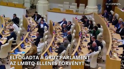 Még a választás előtt elfogadták Georgiában a magyarhoz hasonló LMBTQ-ellenes törvényt