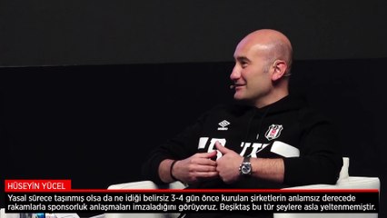 Hüseyin Yücel'den G.Saray'a gönderme: Ne idiği belirsiz sponsorluk anlaşmaları...
