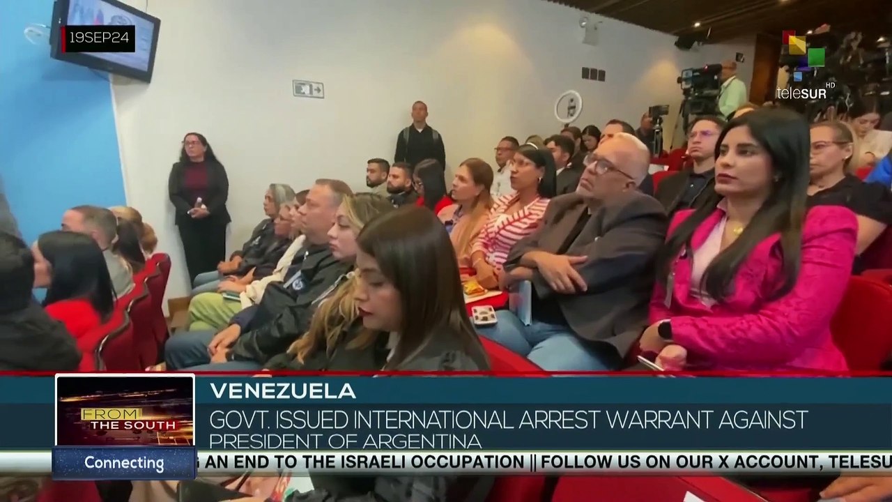 Venezuela, govt. issued international arrest warrant against president of Argentina
