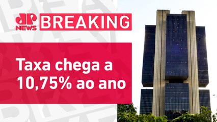 Banco Central eleva Selic em 0,25 ponto percentual | BREAKING NEWS