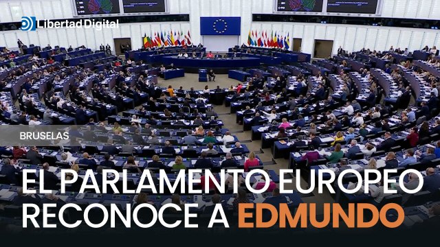 El Parlamento Europeo reconoce a Edmundo González como presidente legítimo de Venezuela