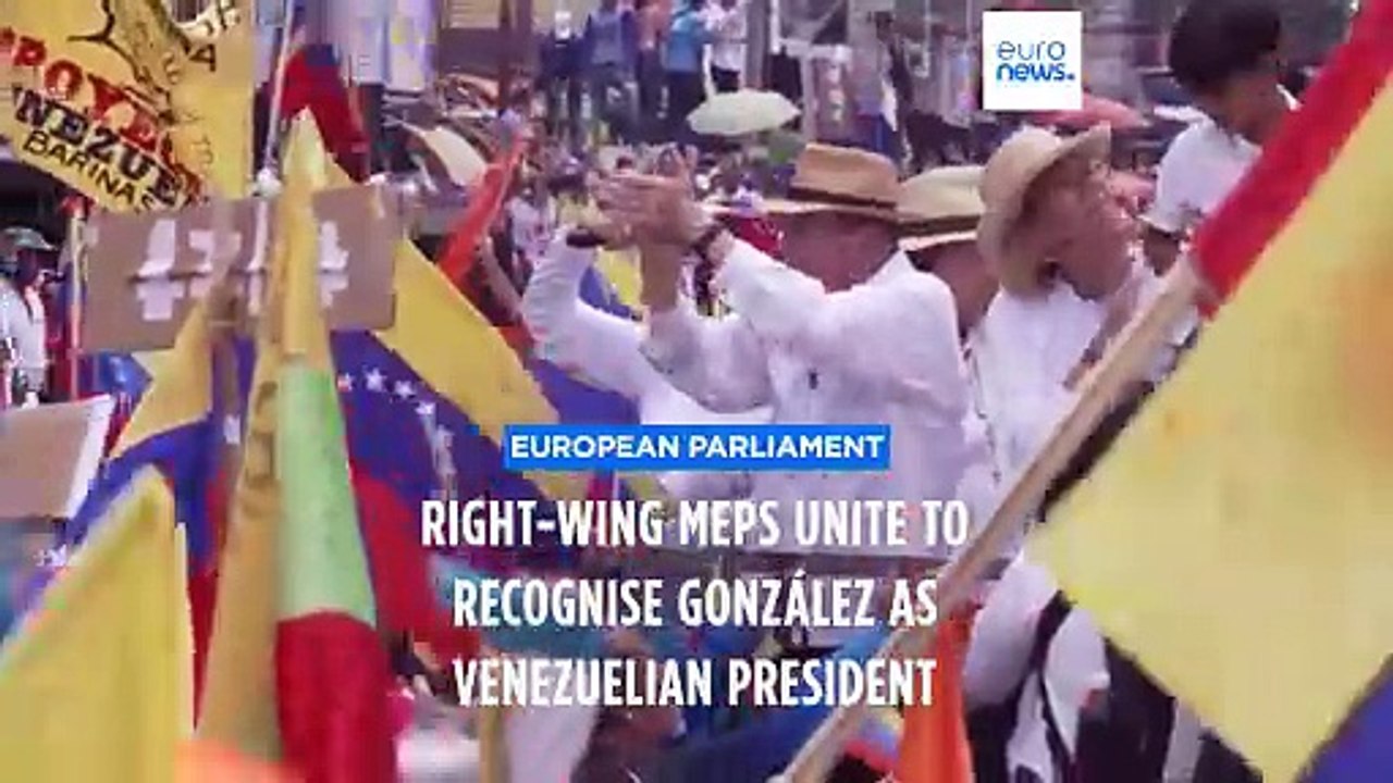 Right-wing MEPs unite to recognise González as Venezuelan president, weakening cordon sanitaire