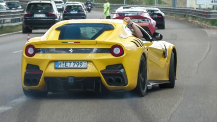 Télécharger la video: Hypercars Accelerating - DRIFTS, AMG ONE, Jesko Attack, GM T50, Huayra Epitome, SP3, Agera S