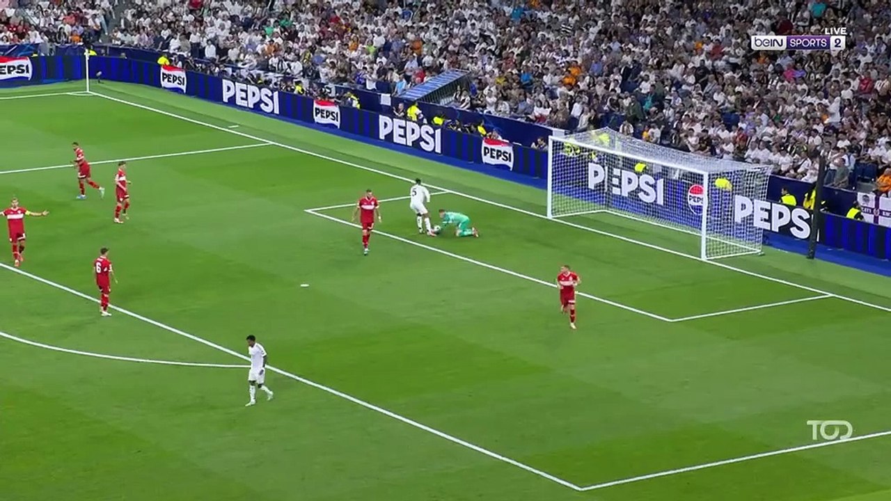 دوري ابطال اوروبا 2024-2025 الجولة الأولى الشوط الثاني ريال مدريد الاسباني و شتوتغارت الألماني (3-1)
