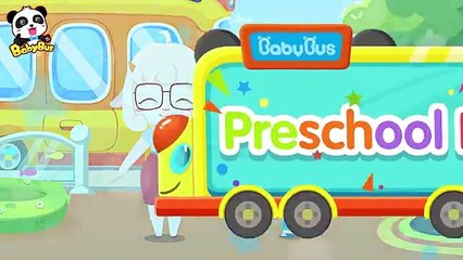 Baby Kitten on the School Bus _ Good Habits for Kids _ Baby Cartoon _ Nursery Rhymes _ BabyBus
