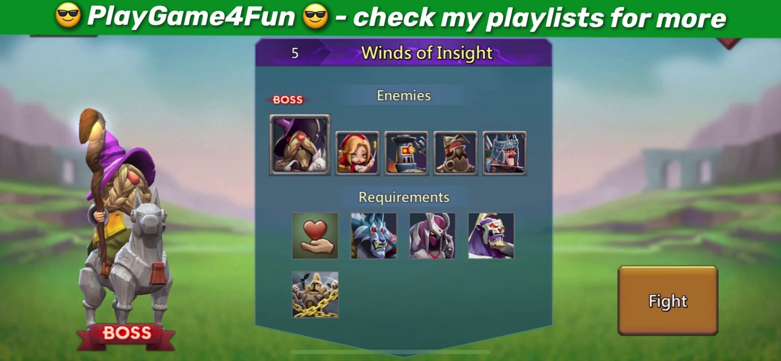 @LordsMobile - Winds of Insight - Bloodlust - Stage 5 - September 2024