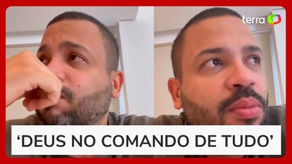 Projota se emociona ao dar detalhes de assalto a sua casa em SP: ‘Me amarraram’