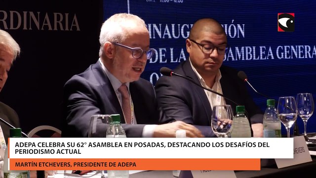 ADEPA celebra su 62° Asamblea en Posadas, destacando los desafíos del periodismo actual