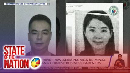 Alice Guo, hindi raw alam na mga kriminal ang kaniyang mga Chinese Business Partners | SONA
