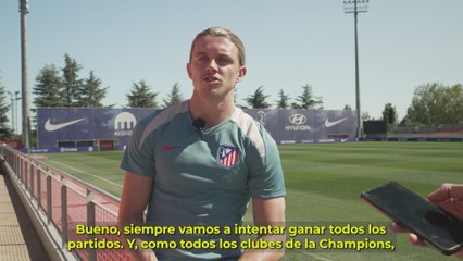 La referencia de Gallagher sobre Simeone cuando le preguntan por el favoritismo del Atleti para la Champions
