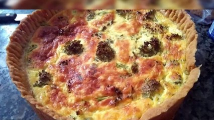 Quiche de camarão à moda da Lilian