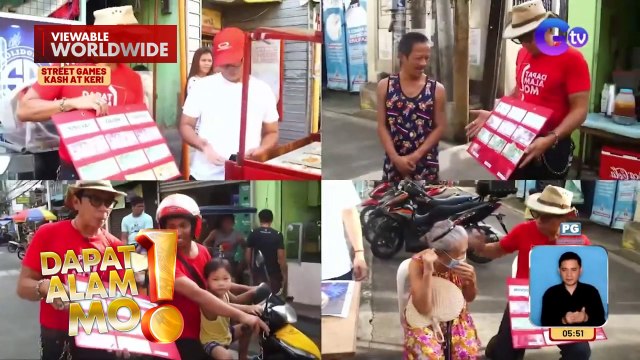 Street games kasama si Kuya Kim Atienza sa Quezon City | Dapat Alam Mo!
