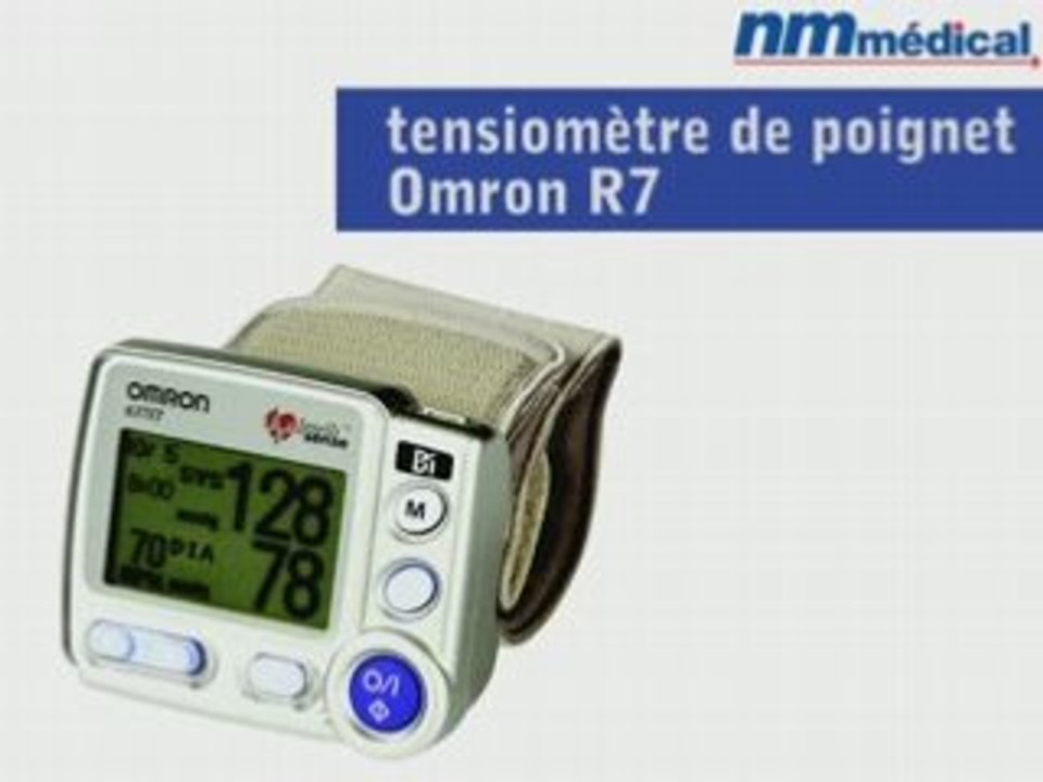 Tensiometre de poignet Omron R7 chez NMmedical