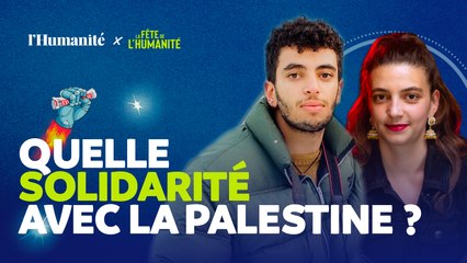 Palestine : un soutien interdit ? Lumi et Hicham Touili à la Fête de l’Humanité
