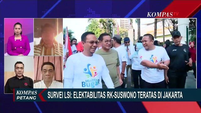 Survei LSI Ungkap Elektabilitas RK-Suswono di Pilkada Jakarta Tertinggi, Ini Alasannya!