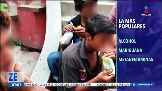 El consumo de sustancias en niños y jóvenes ha incrementado hasta un 26% en México