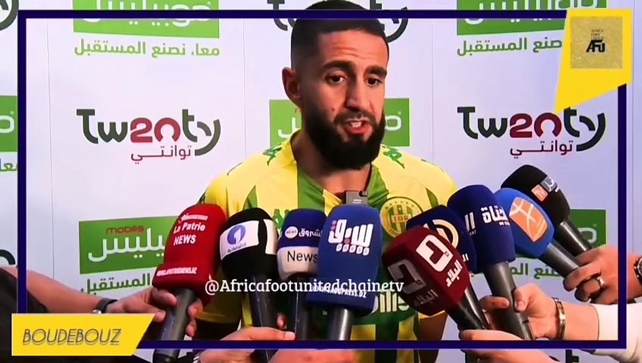 #Algérie  #JSKABYLIE  : La réaction de Ryad Boudebouz après la signature de son contrat avec les Canaris ⚽