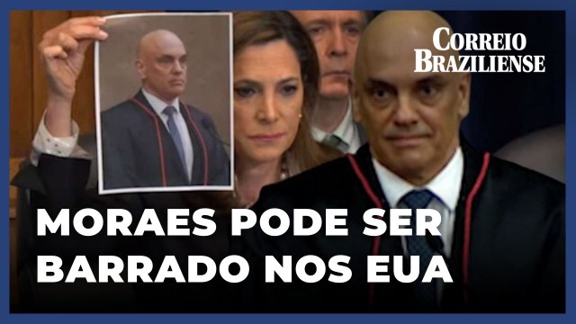 Deputados americanos apresentam projeto para barrar entrada de Moraes nos EUA
