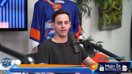 Stefen Rosner on Maxim Tysplakov at New York Islanders Rookie Camp