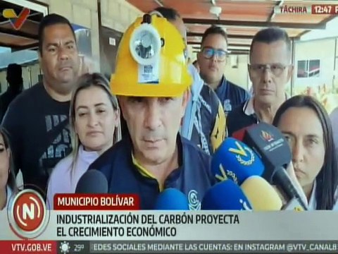 Táchira | Autoridades inspeccionan avances del Complejo Minero Simón Bolívar