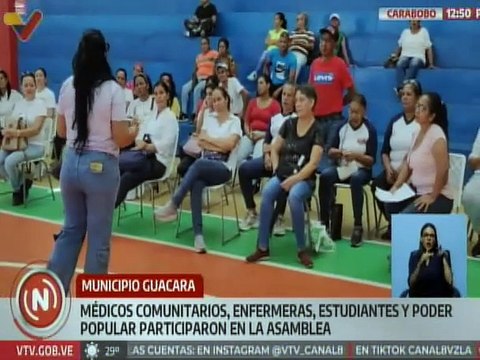Carabobo | Sector salud participa en asambleas preparatorias para el Congreso del Bloque Histórico
