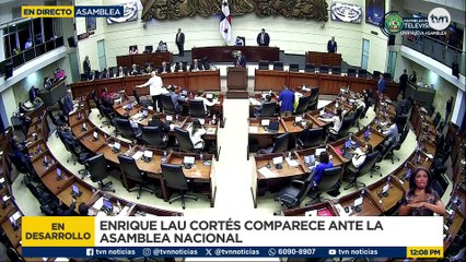 Lau Cortés comparece por citación a la Asamblea Nacional