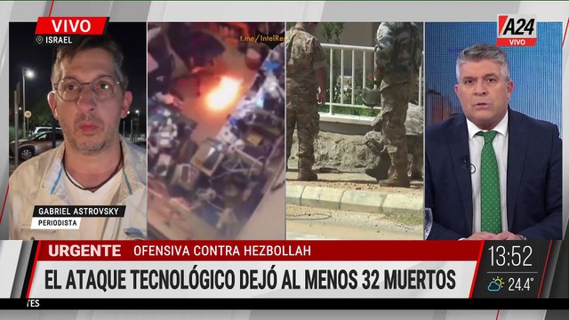 CRECE LA TENSIÓN EN MEDIO ORIENTE: HEZBOLLAH LANZA MISILES HACIA ISRAEL TRAS EL ATAQUE TECNOLÓGICO