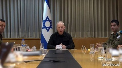 Israele, Gallant: "Operazioni contro Hezbollah proseguiranno"