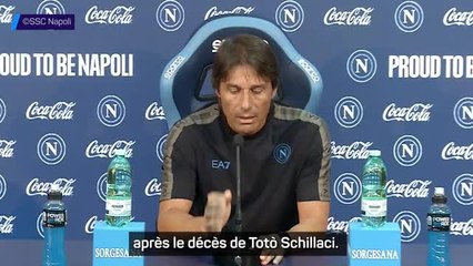 Décès - Conte : "Totò Schillaci était un grand exemple pour nous tous"