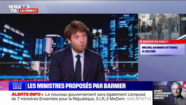 Laurent Wauquiez (LR) annonce qu'il n'entrera pas au nouveau gouvernement de Michel Barnier