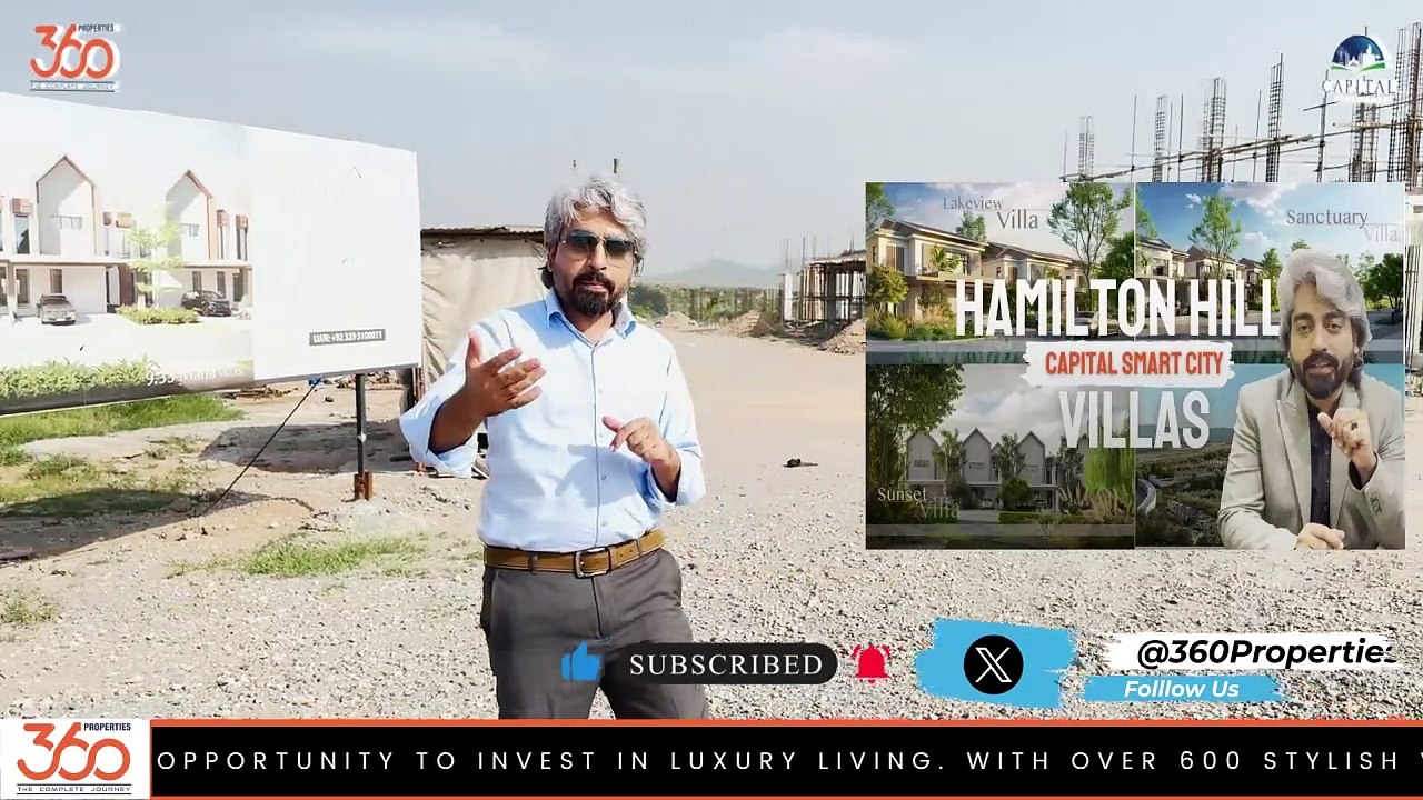 Hamilton Hills Villas | Latest Update | Capital Smart City Islamabad