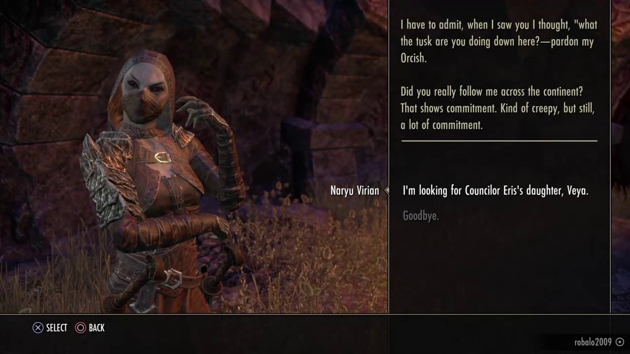 The Elder Scrolls online Naryu Vieian