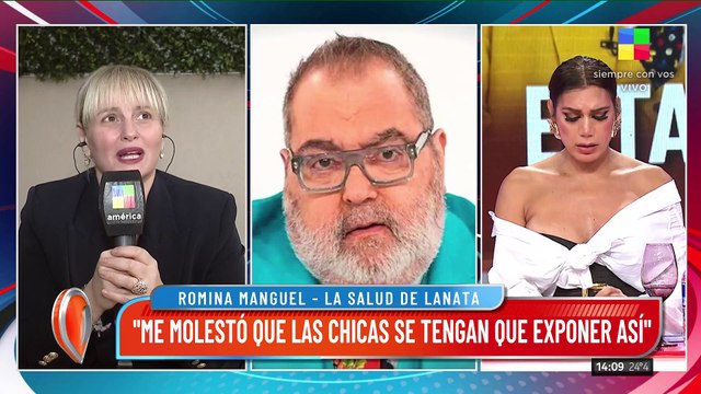 Romina Manguel habló de la salud de Jorge Lanata y la relación de Milei con Yuyito