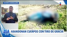 Hallan dos cuerpos con el tiro de gracia en Tonalá, Jalisco