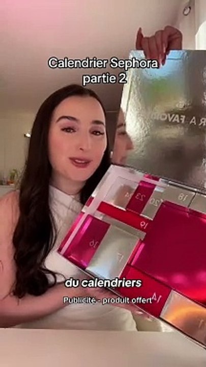 (publicité) Calendrier de l'avent SEPHORA part 2