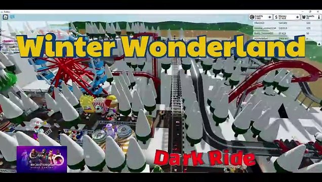 Roblox Theme Park Tycoon 2 Winter Wonderland dark Ride #Boosteroid #Roblox-1