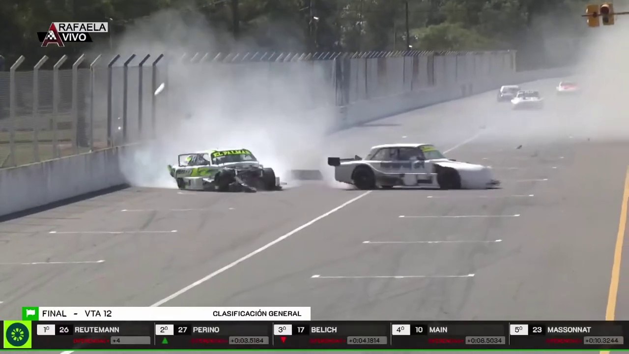 TC 4000 Santafesino 2024 Rafaela 2 Final Belich Cassou Big Crash