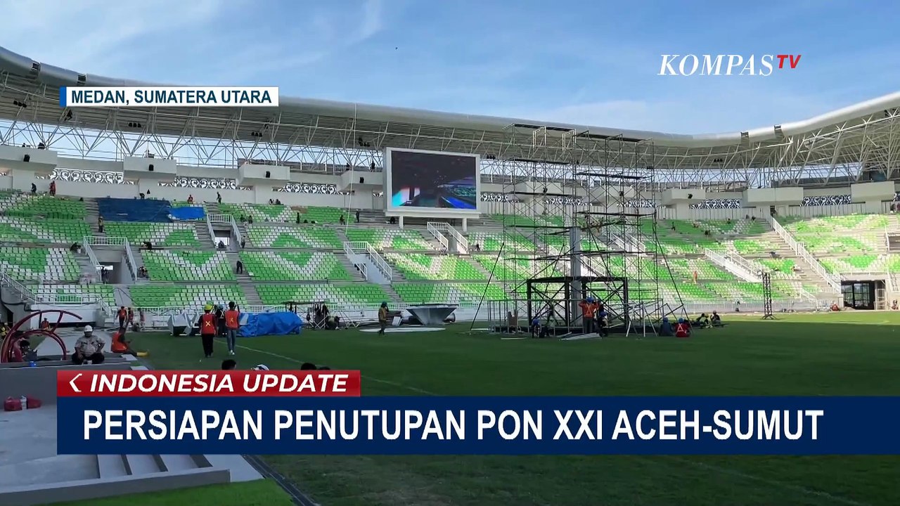 Pj Gubernur Sumut Pastikan Persiapan Closing Ceremony PON XXI Dilakukan dengan Baik