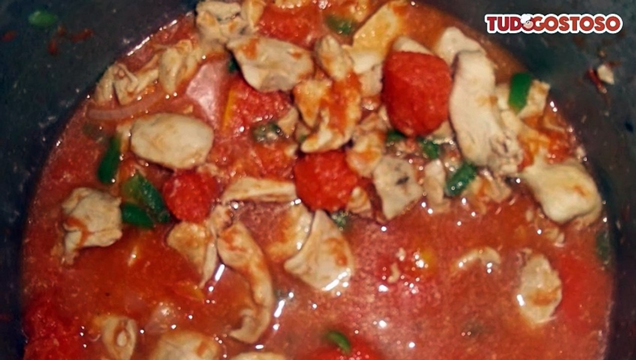Frango com abóbora