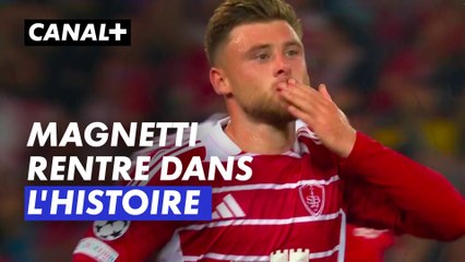 Premier but de l'histoire de Brest en Ligue des Champions - Ligue des Champions 2024-25 (J1)